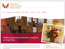 Tablet Screenshot of hospice-gorinchem.nl